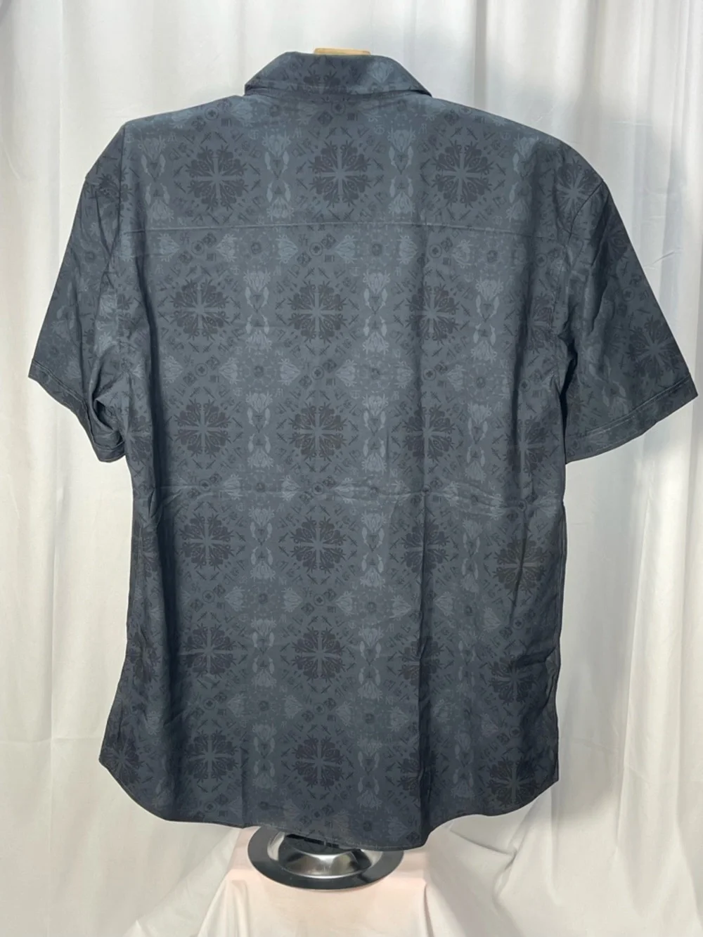 RSVLTS Bayside Cult Album button down in Charcoal. Nick Ghanbarian collab - Picture 4 of 9